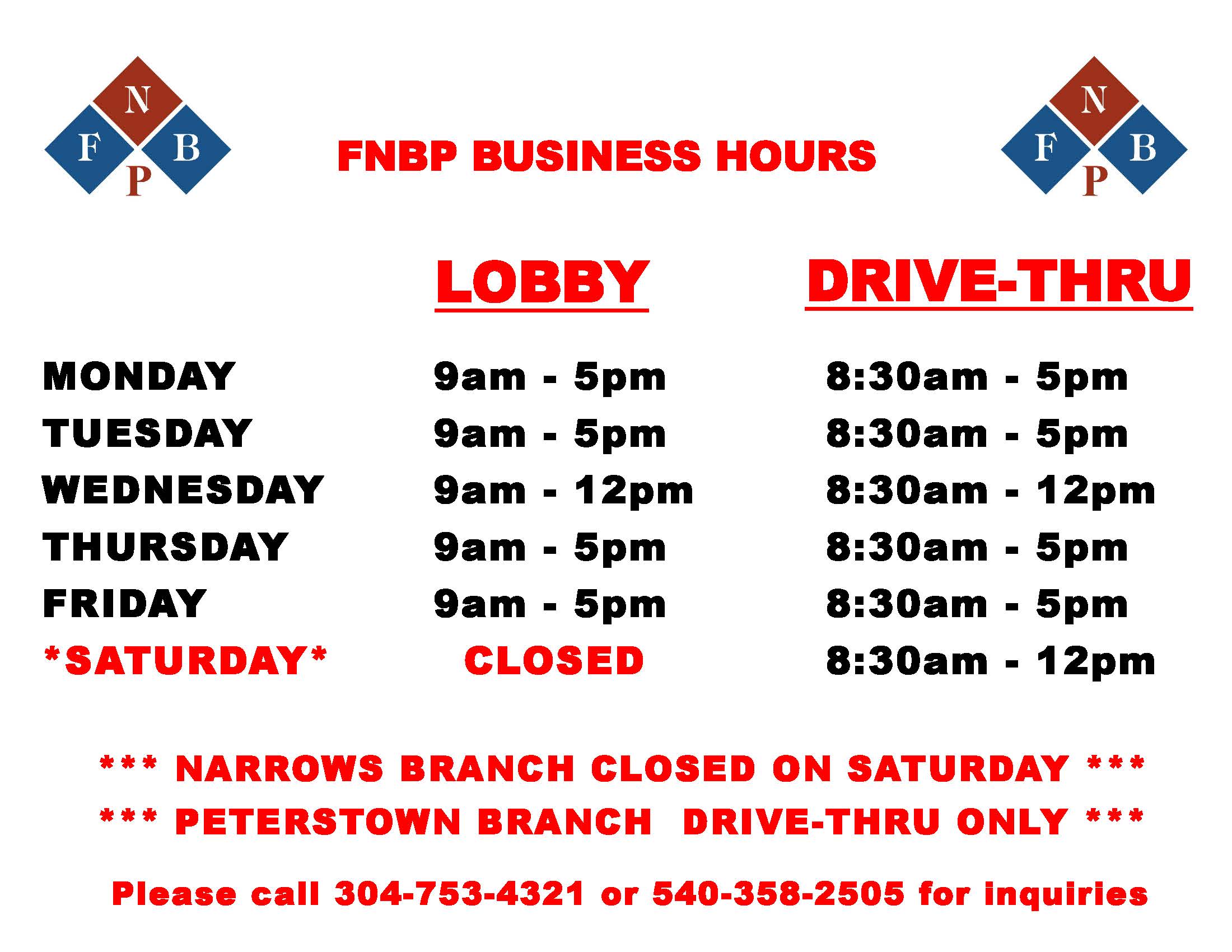 Home The First National Bank of Peterstown